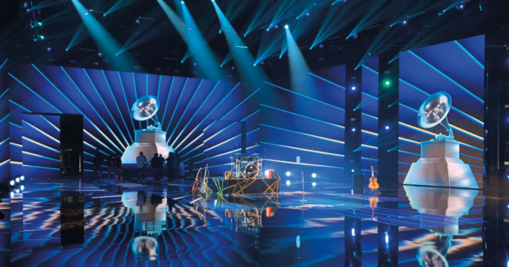 Painéis de LED dando vida ao Grammy Latino